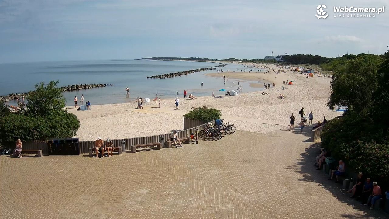 DARŁOWO - widok na plażę wschodnią - 19 czerwiec 2026, 10:18