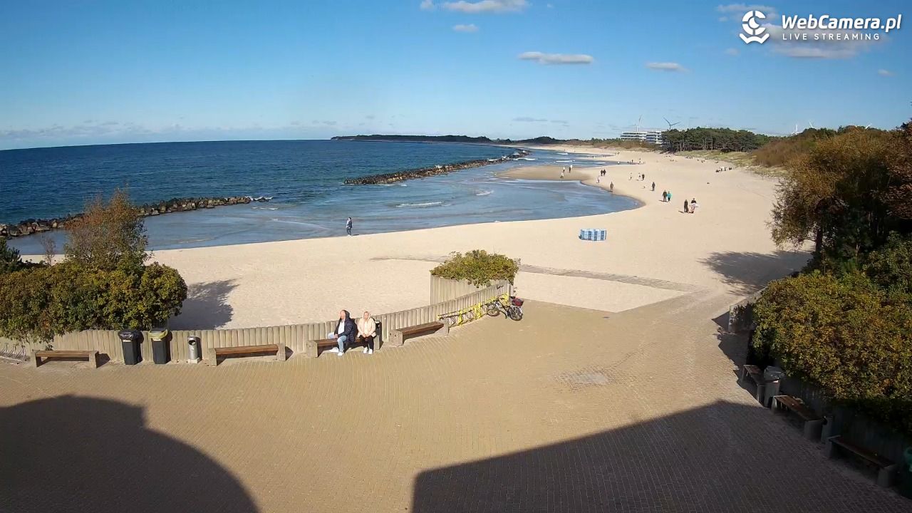 DARŁOWO - widok na plażę wschodnią - 29 wresień 2025, 15:28