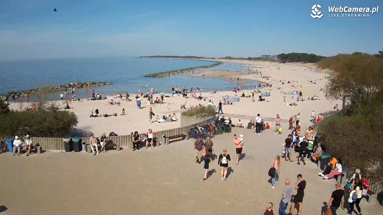 DARŁOWO - widok na plażę wschodnią - 03 maj 2026, 15:43