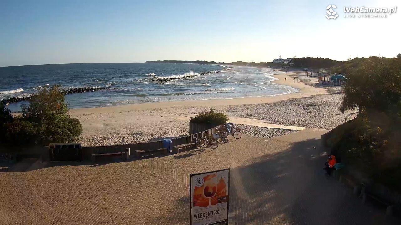 DARŁOWO - widok na plażę wschodnią - 12 sierpień 2026, 07:21