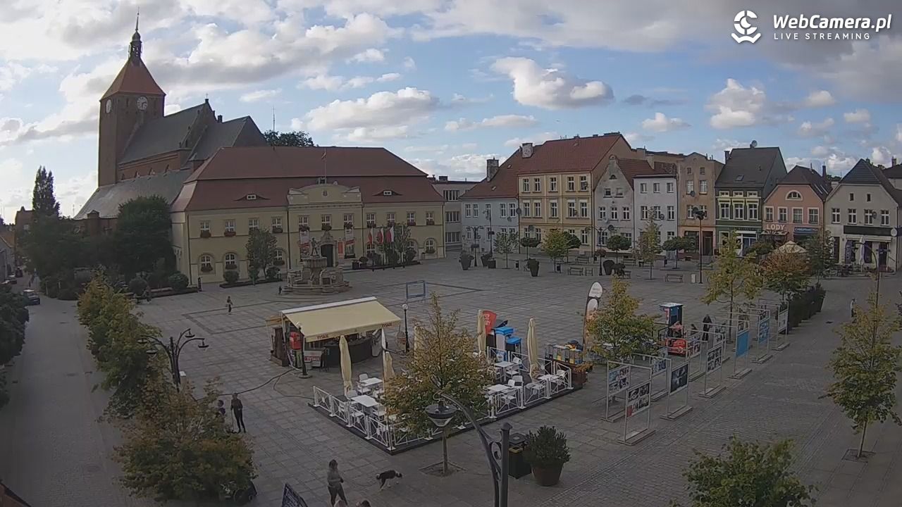 DARŁOWO - widok na Rynek - 25 sierpień 2025, 18:12