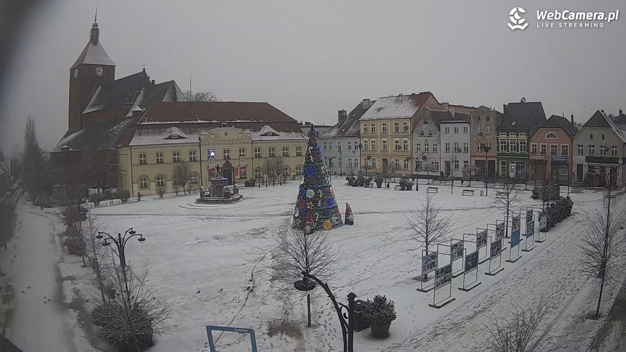 DARŁOWO - widok na Rynek - 07 luty 2026, 15:58