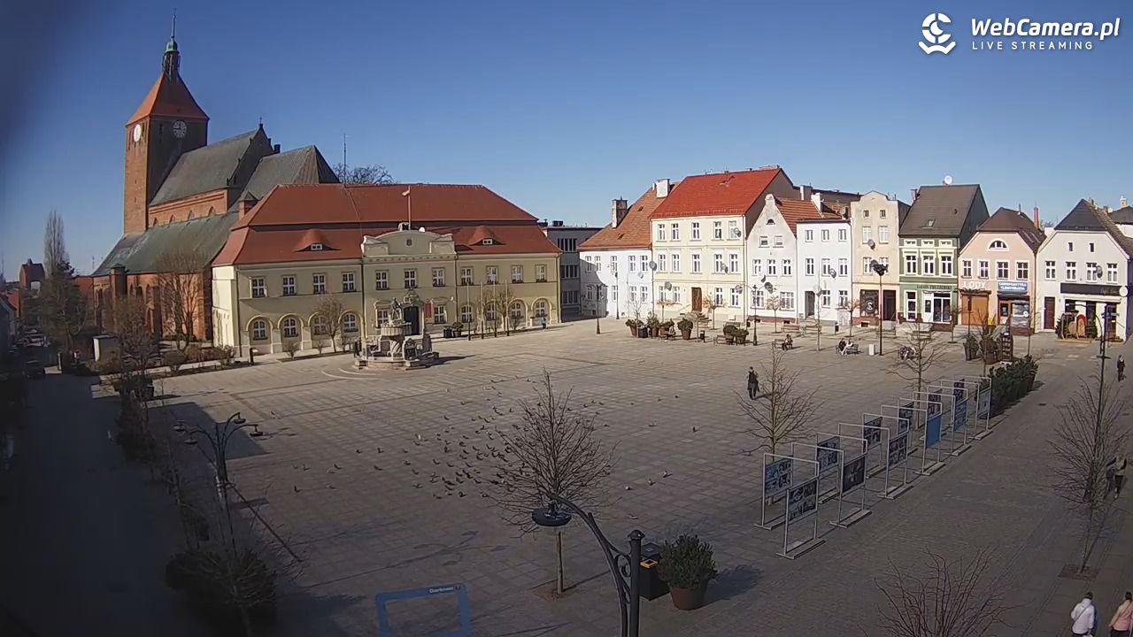 DARŁOWO - widok na Rynek - 21 marzec 2026, 13:30