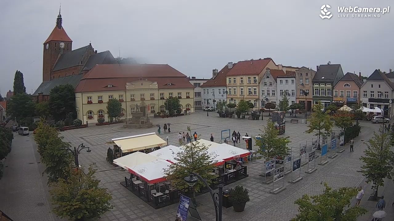 DARŁOWO - widok na Rynek - 10 sierpień 2026, 14:52