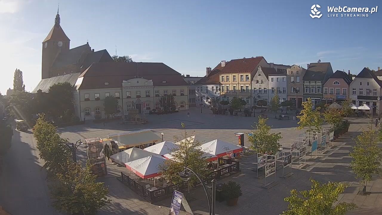 DARŁOWO - widok na Rynek - 12 sierpień 2026, 18:47