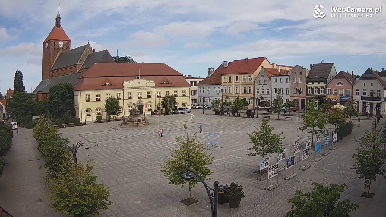 DARŁOWO - widok na Rynek - 23 czerwiec 2026, 09:19