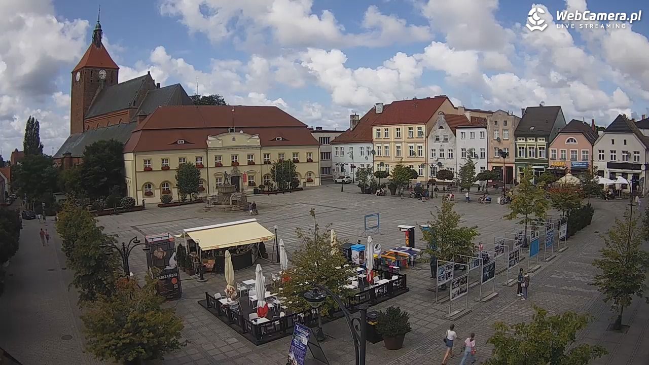 DARŁOWO - widok na Rynek - 11 sierpień 2026, 14:02