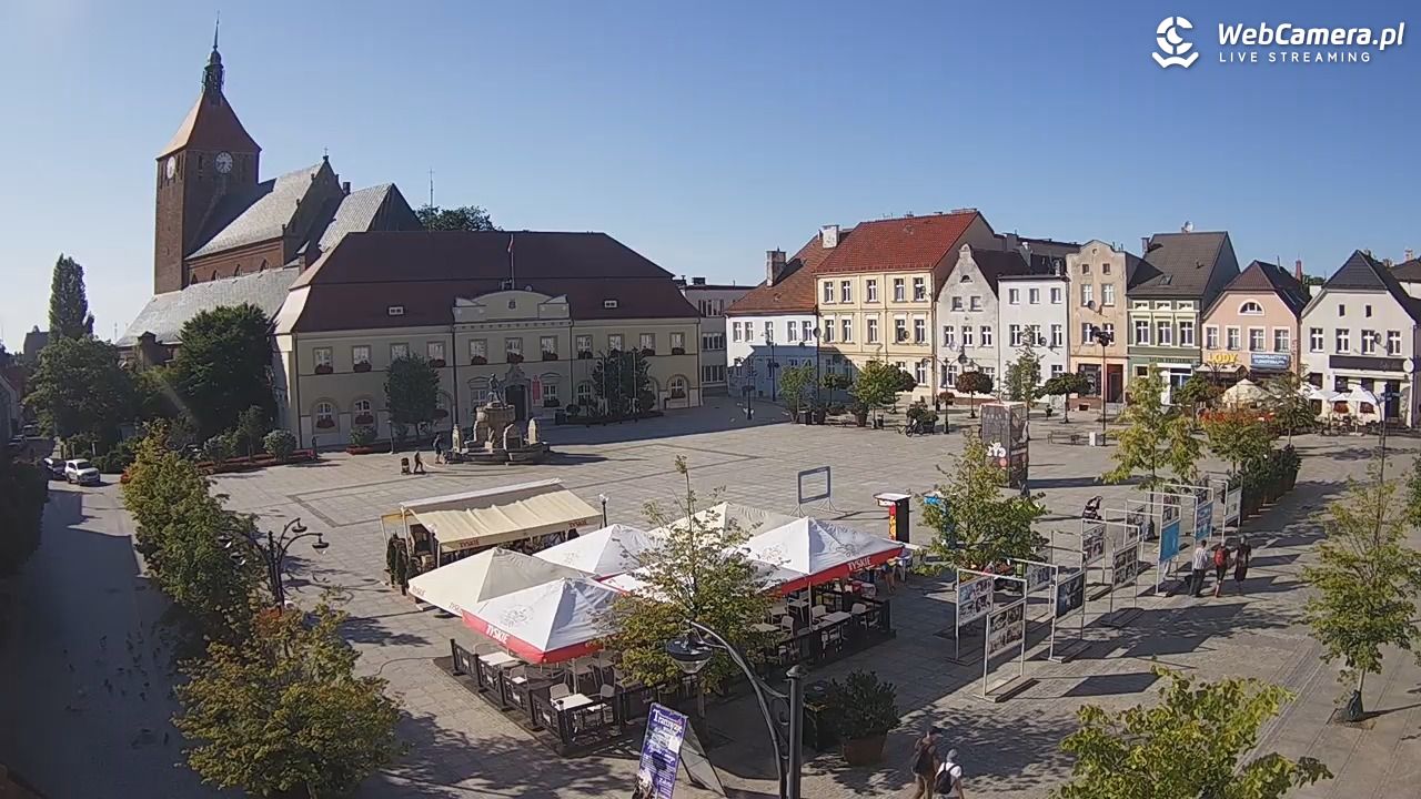 DARŁOWO - widok na Rynek - 08 sierpień 2026, 17:21