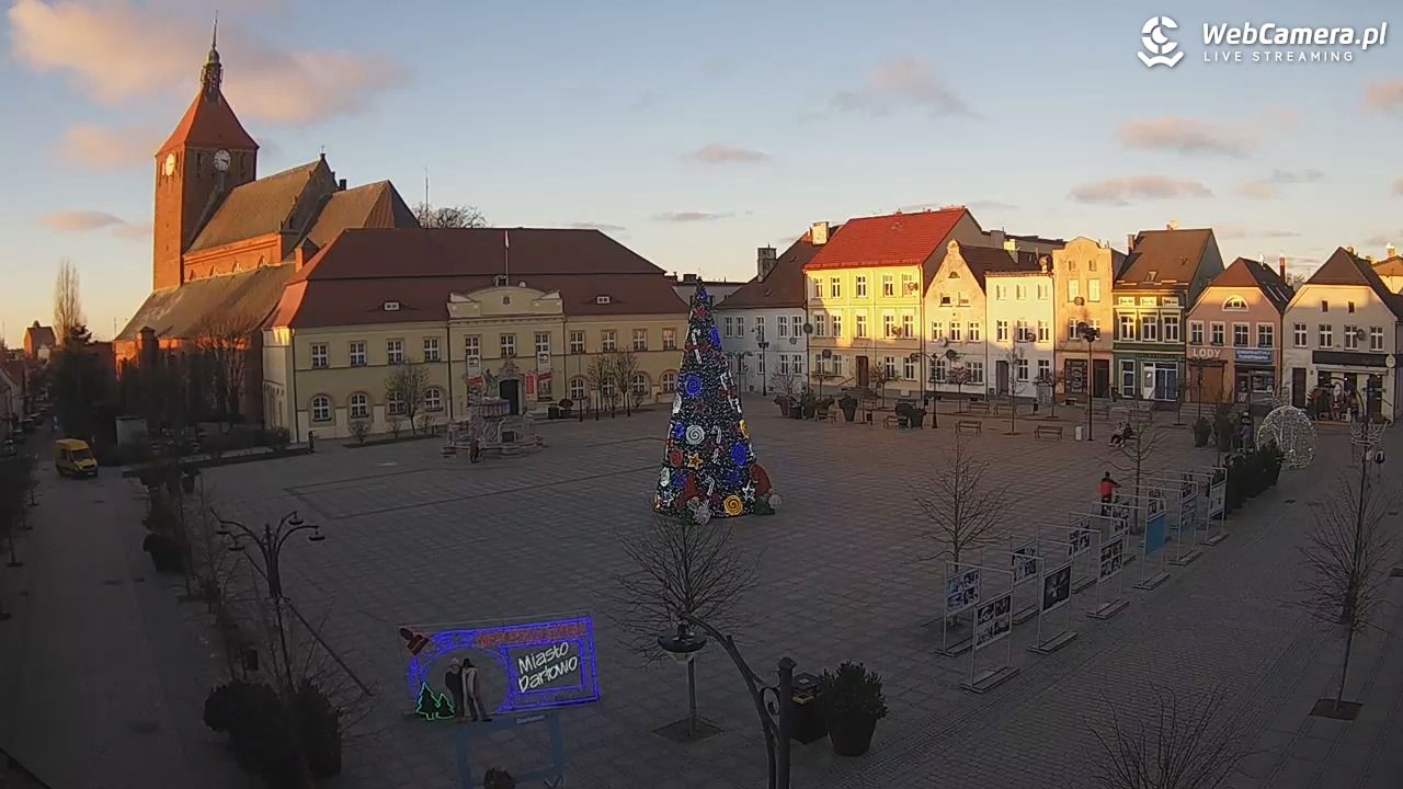 DARŁOWO - widok na Rynek - 28 grudzień 2025, 15:12
