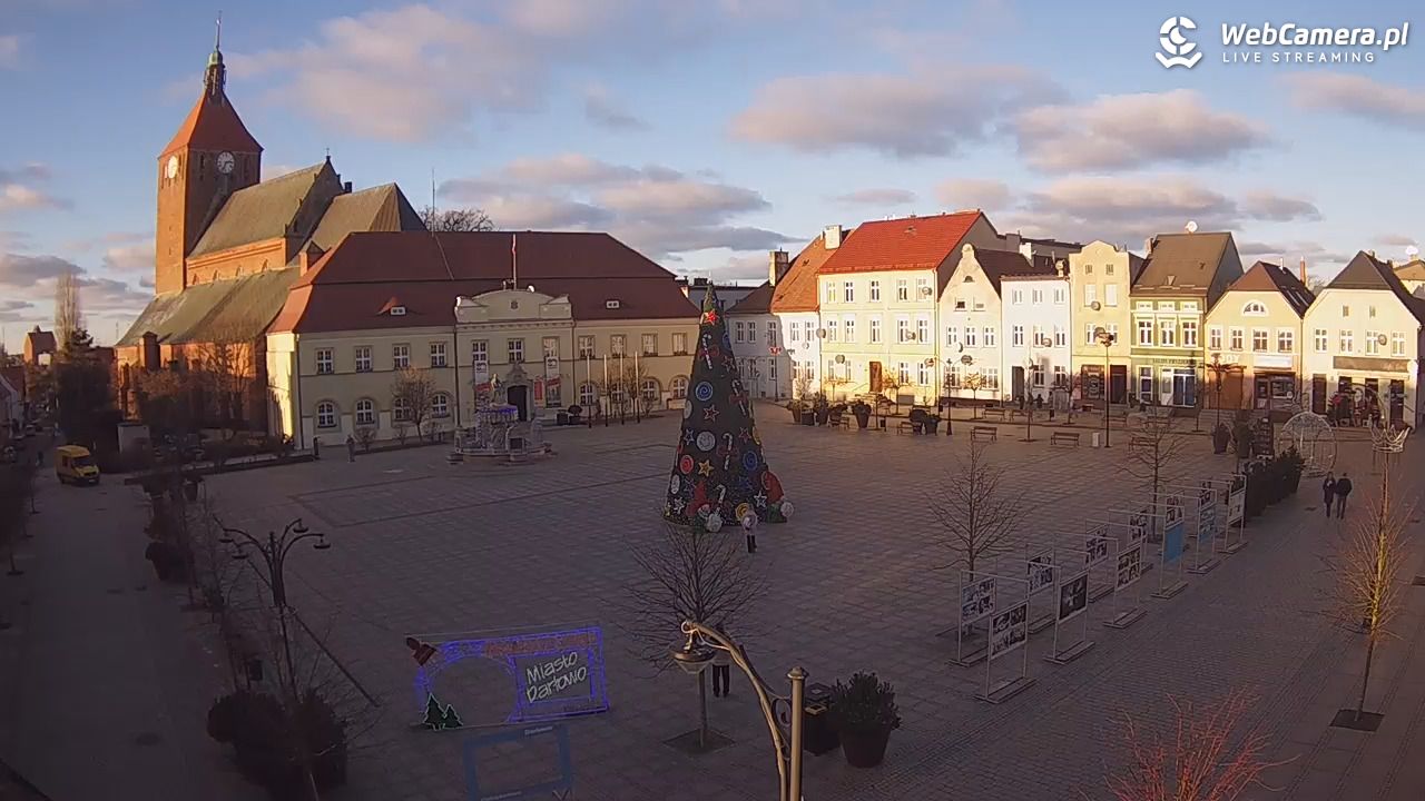 DARŁOWO - widok na Rynek - 28 grudzień 2025, 14:29