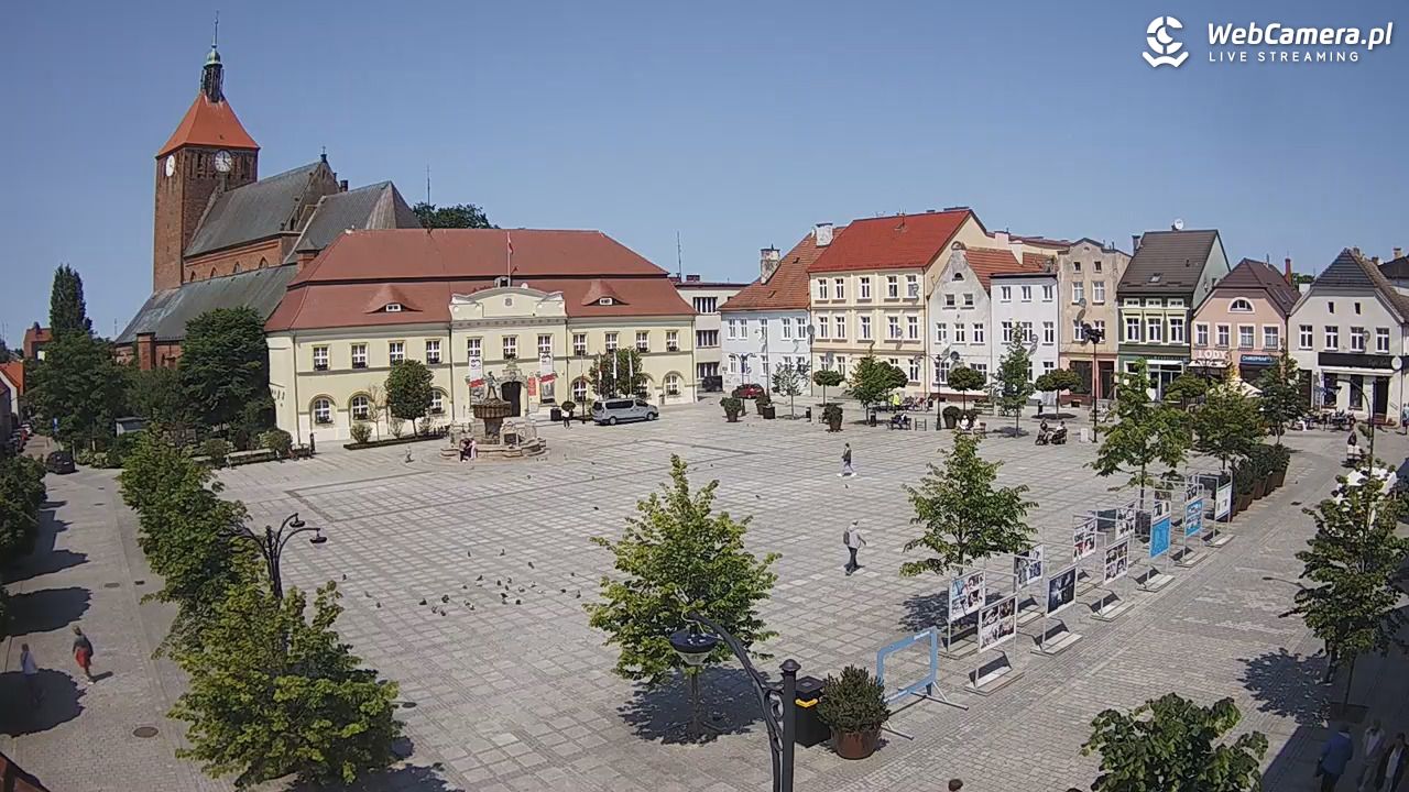 DARŁOWO - widok na Rynek - 12 czerwiec 2025, 12:20