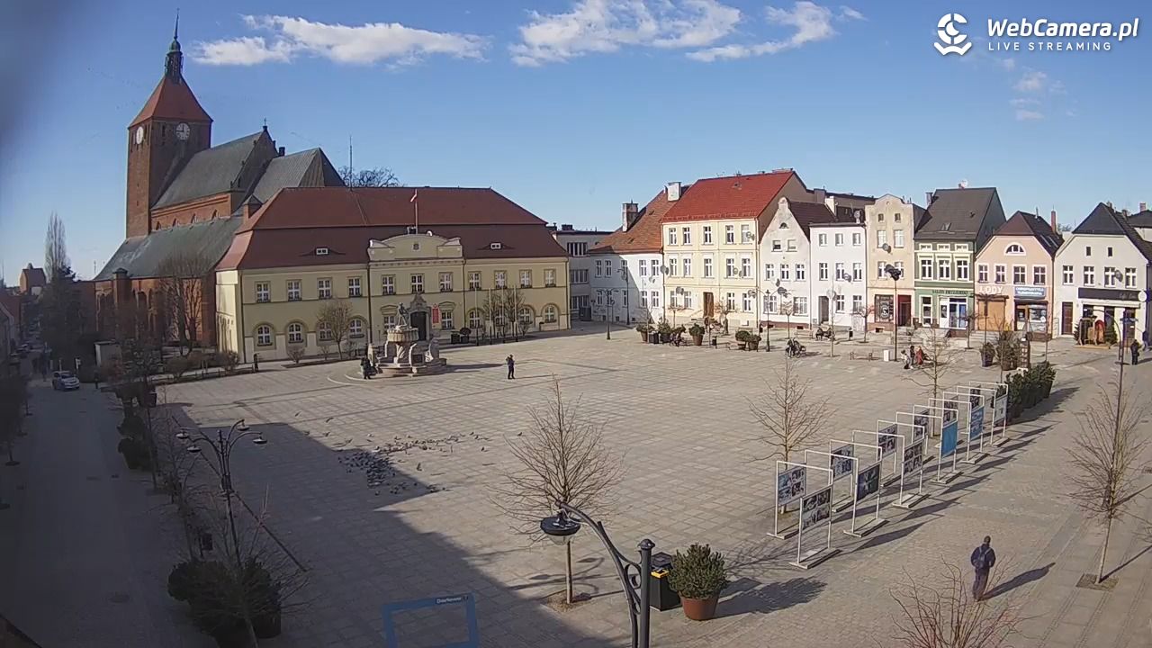 DARŁOWO - widok na Rynek - 21 marzec 2026, 14:52