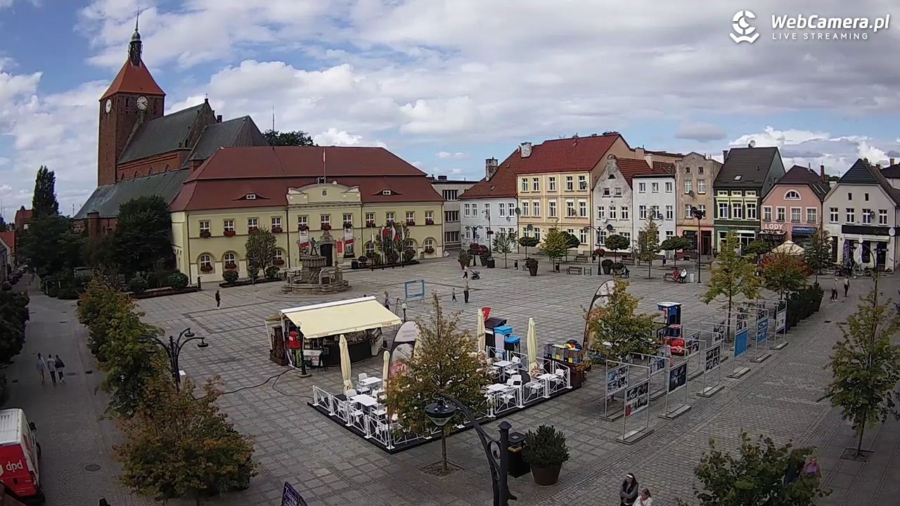 DARŁOWO - widok na Rynek - 25 sierpień 2025, 14:20