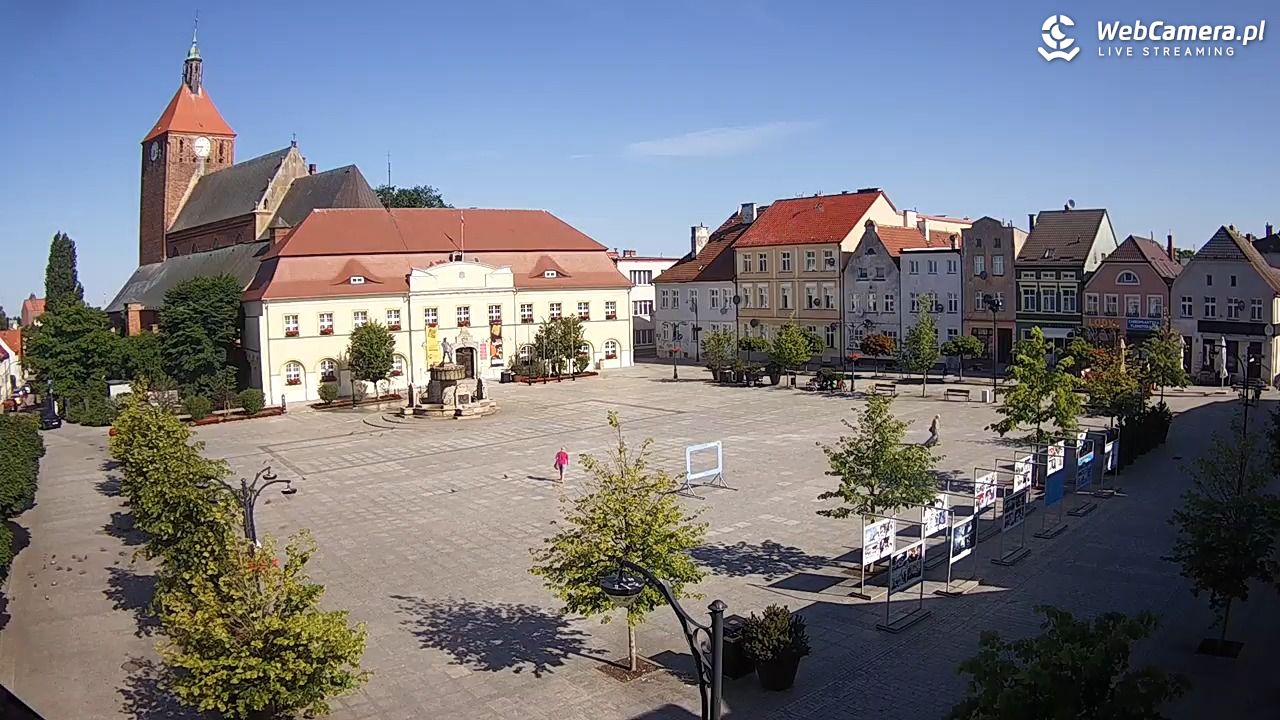 DARŁOWO - widok na Rynek - 27 czerwiec 2026, 08:58