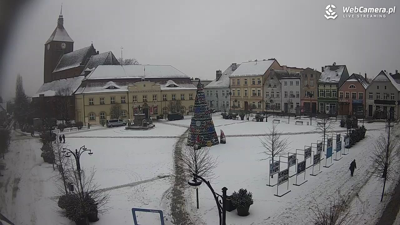 DARŁOWO - widok na Rynek - 11 luty 2026, 11:16