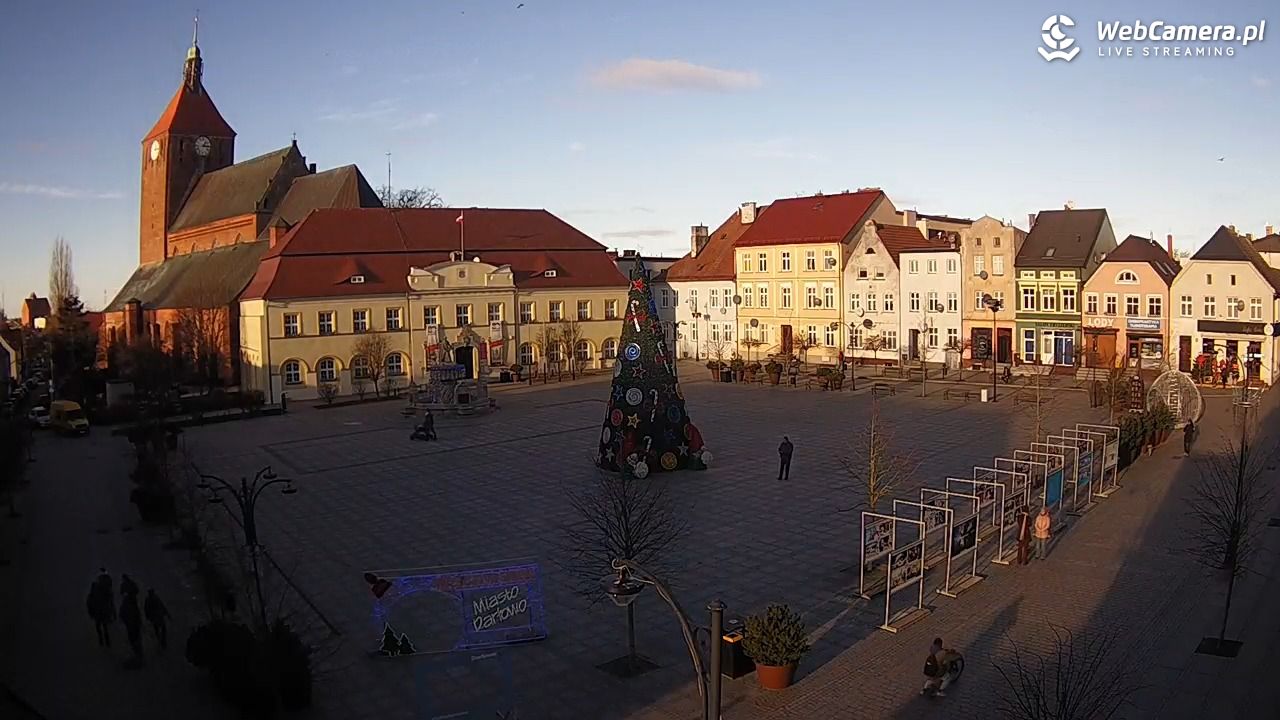 DARŁOWO - widok na Rynek - 28 grudzień 2025, 13:09