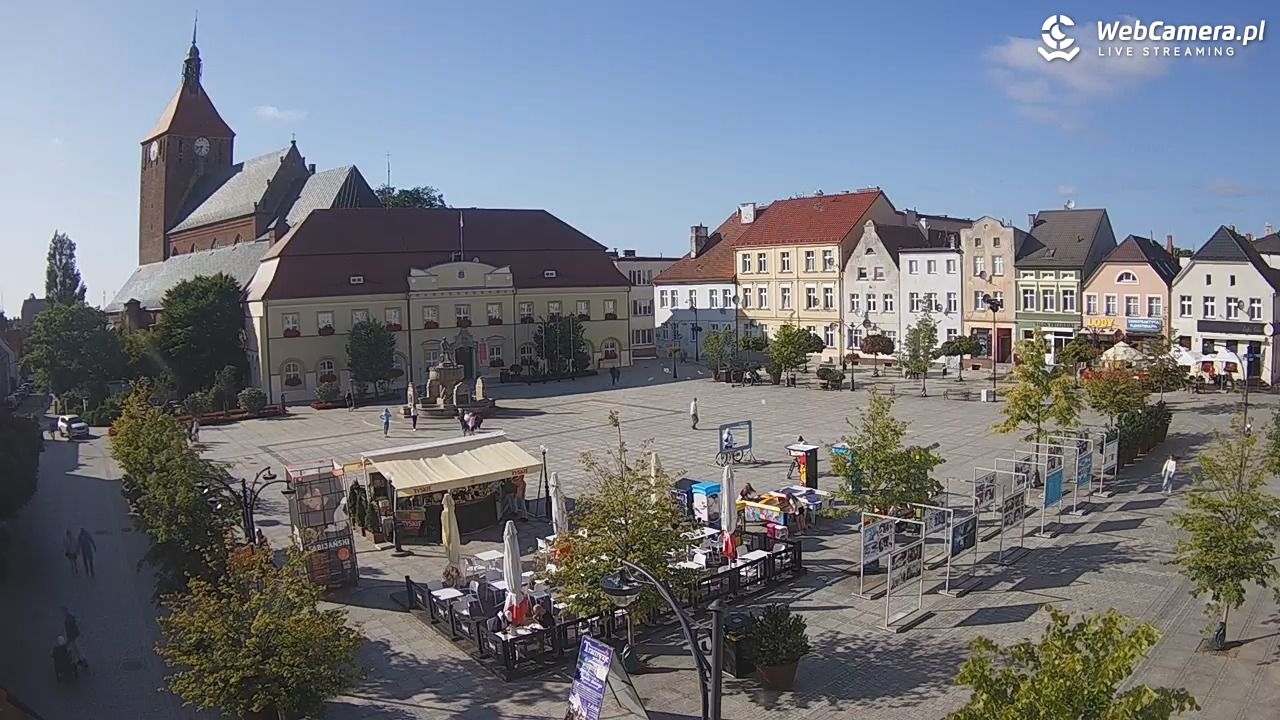 DARŁOWO - widok na Rynek - 11 sierpień 2026, 17:11