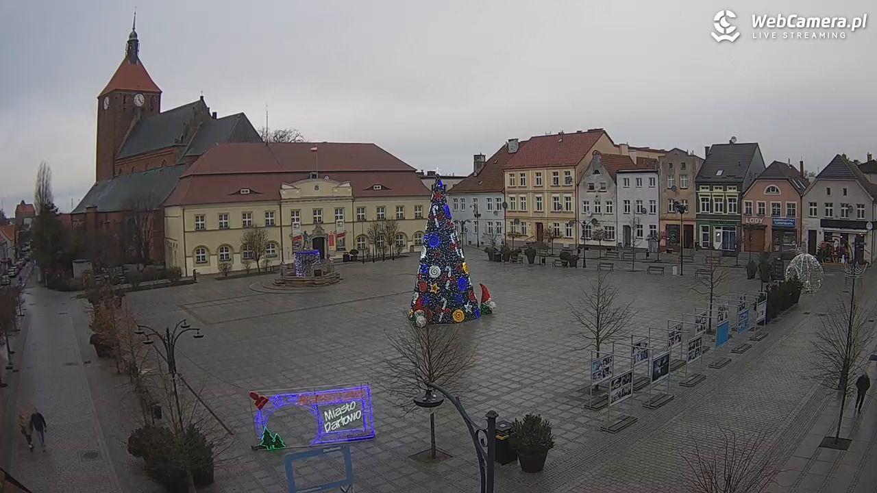 DARŁOWO - widok na Rynek - 27 grudzień 2025, 11:17