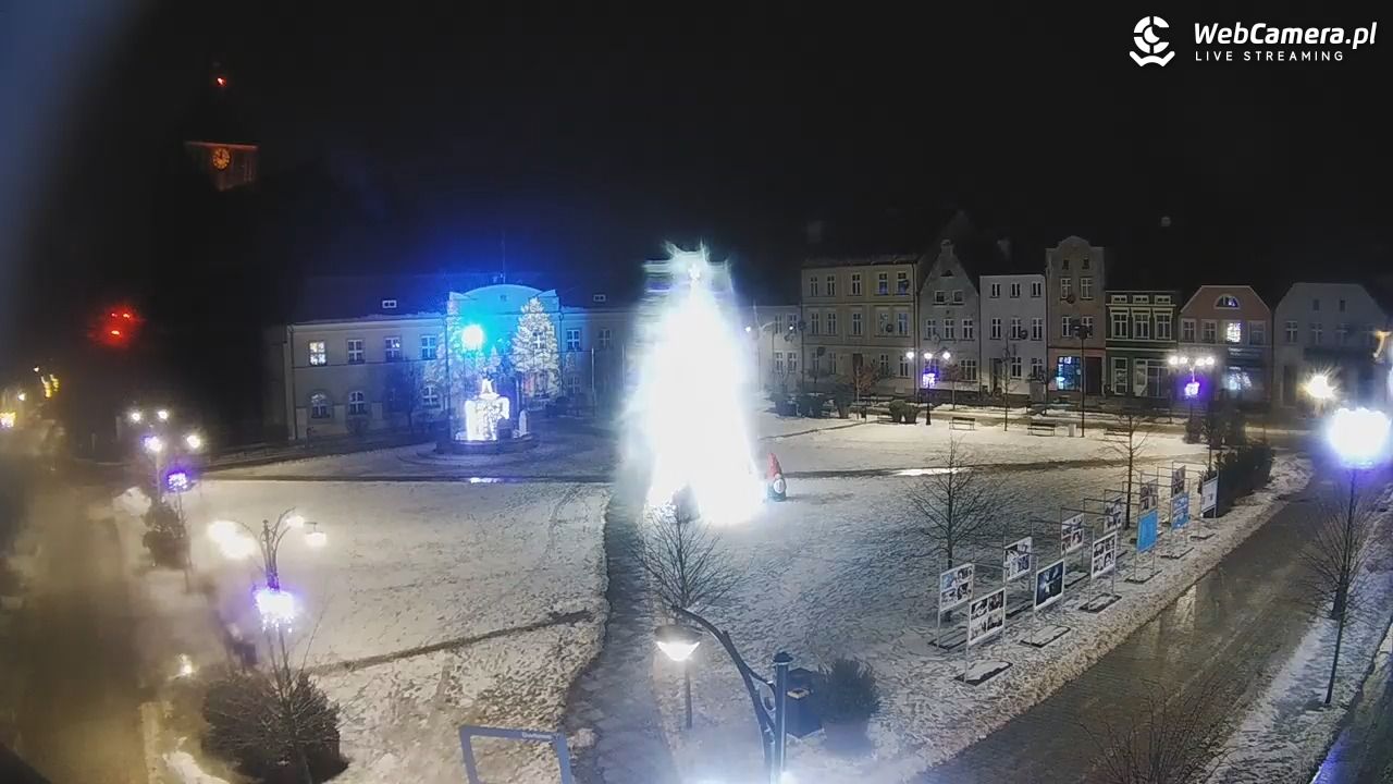 DARŁOWO - widok na Rynek - 13 luty 2026, 01:07