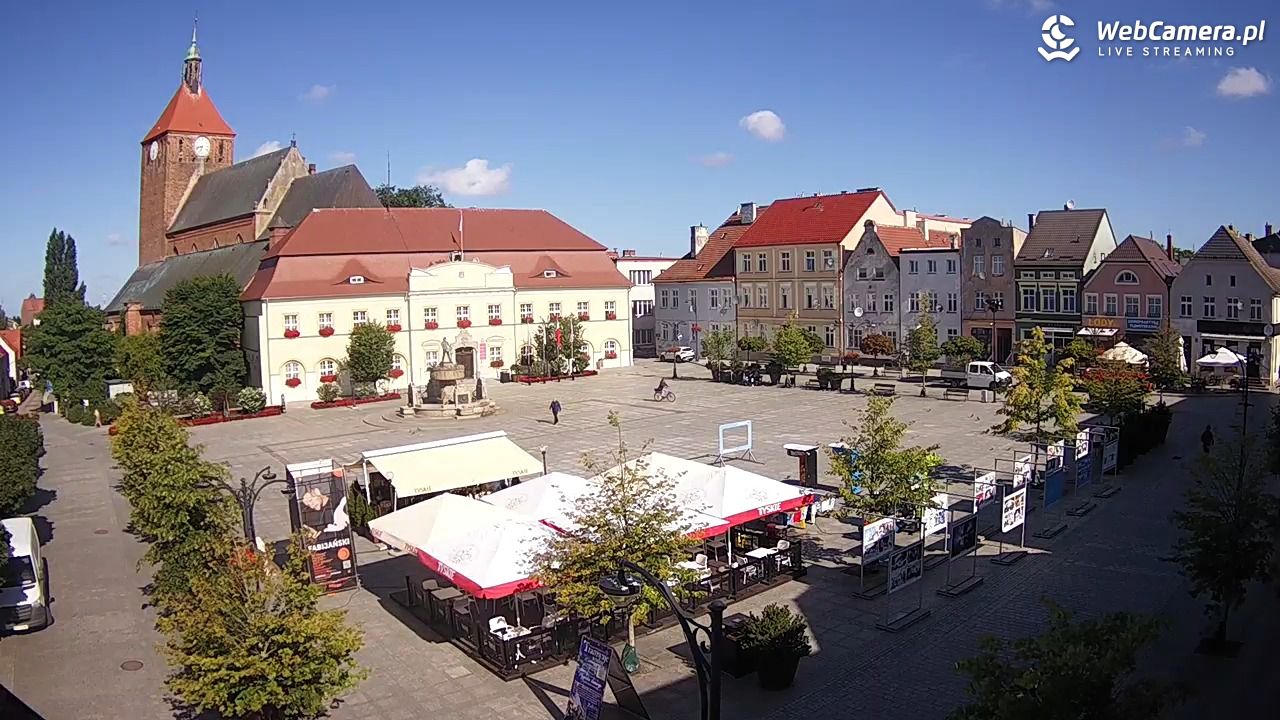 DARŁOWO - widok na Rynek - 12 sierpień 2026, 09:45