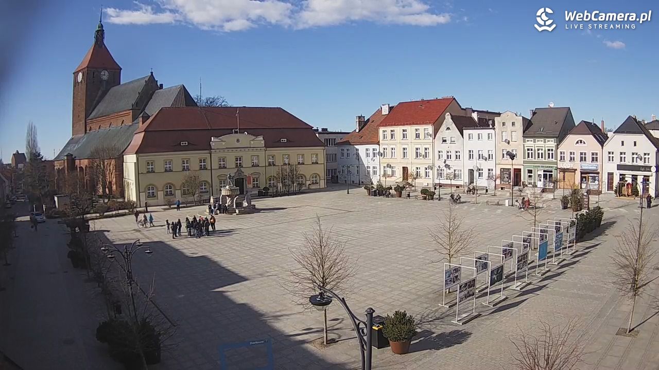 DARŁOWO - widok na Rynek - 21 marzec 2026, 14:51
