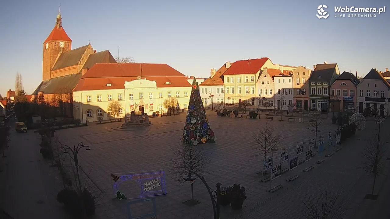 DARŁOWO - widok na Rynek - 28 grudzień 2025, 09:36