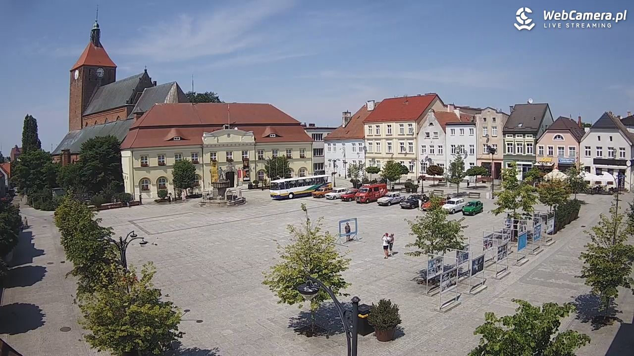 DARŁOWO - widok na Rynek - 28 czerwiec 2026, 13:13