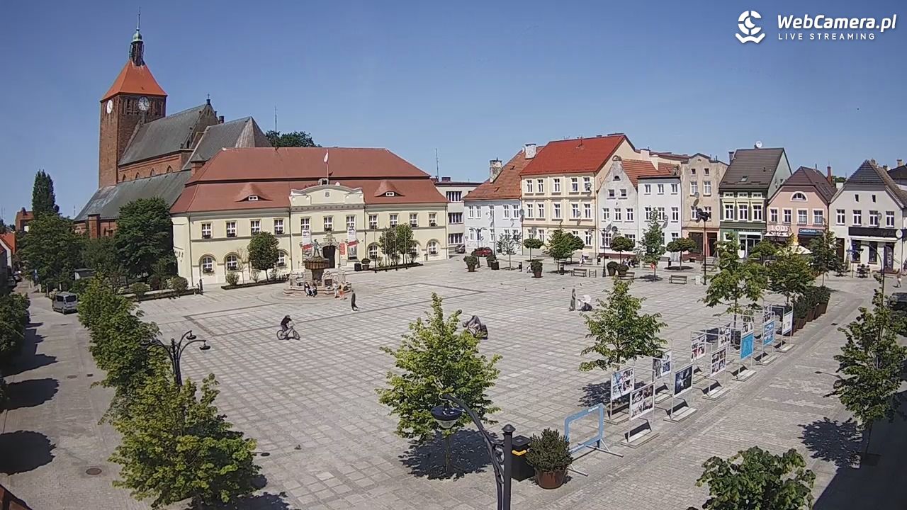 DARŁOWO - widok na Rynek - 13 czerwiec 2025, 12:25