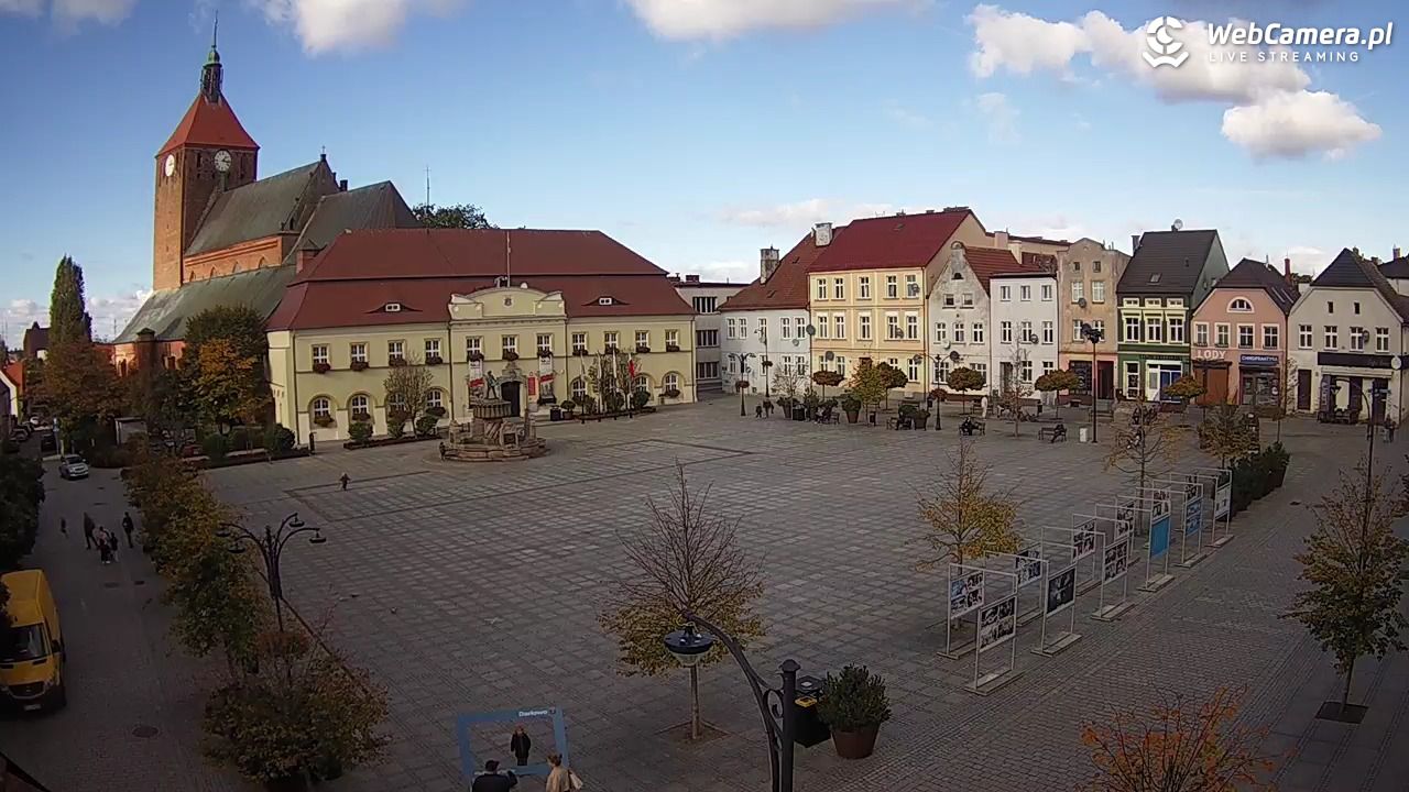 DARŁOWO - widok na Rynek - 19 październik 2025, 13:17