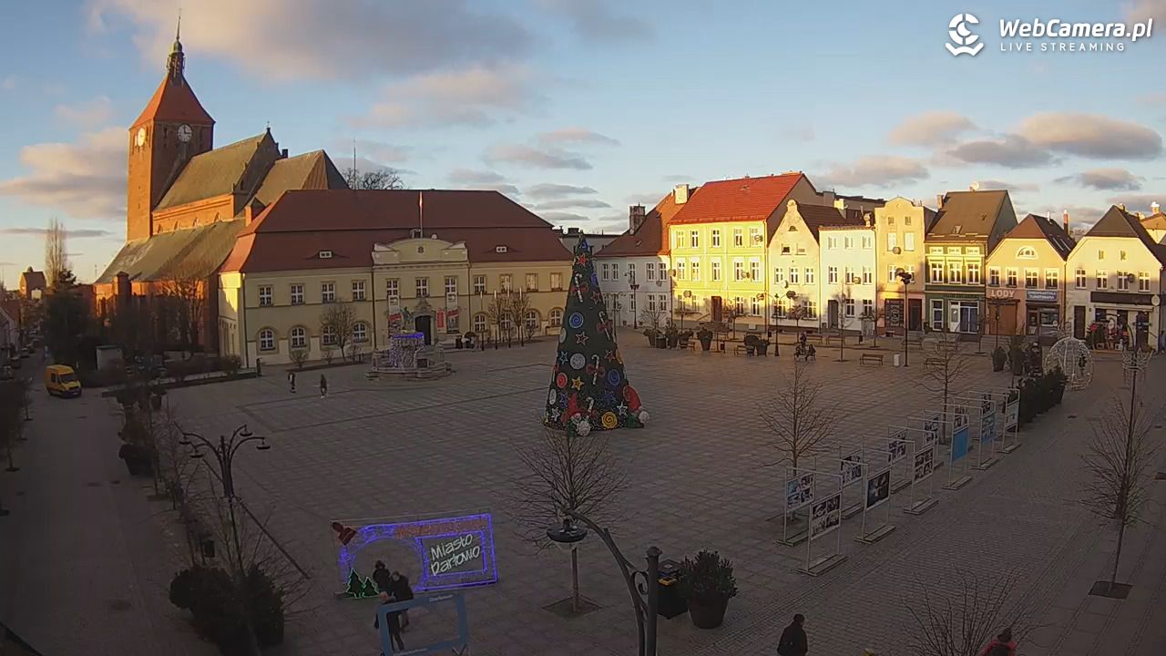 DARŁOWO - widok na Rynek - 28 grudzień 2025, 14:53