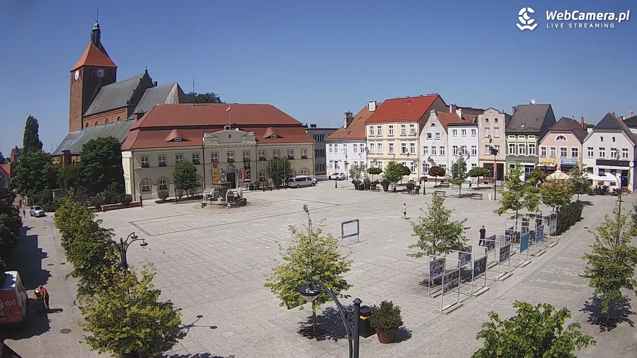 DARŁOWO - widok na Rynek - 25 czerwiec 2026, 13:56