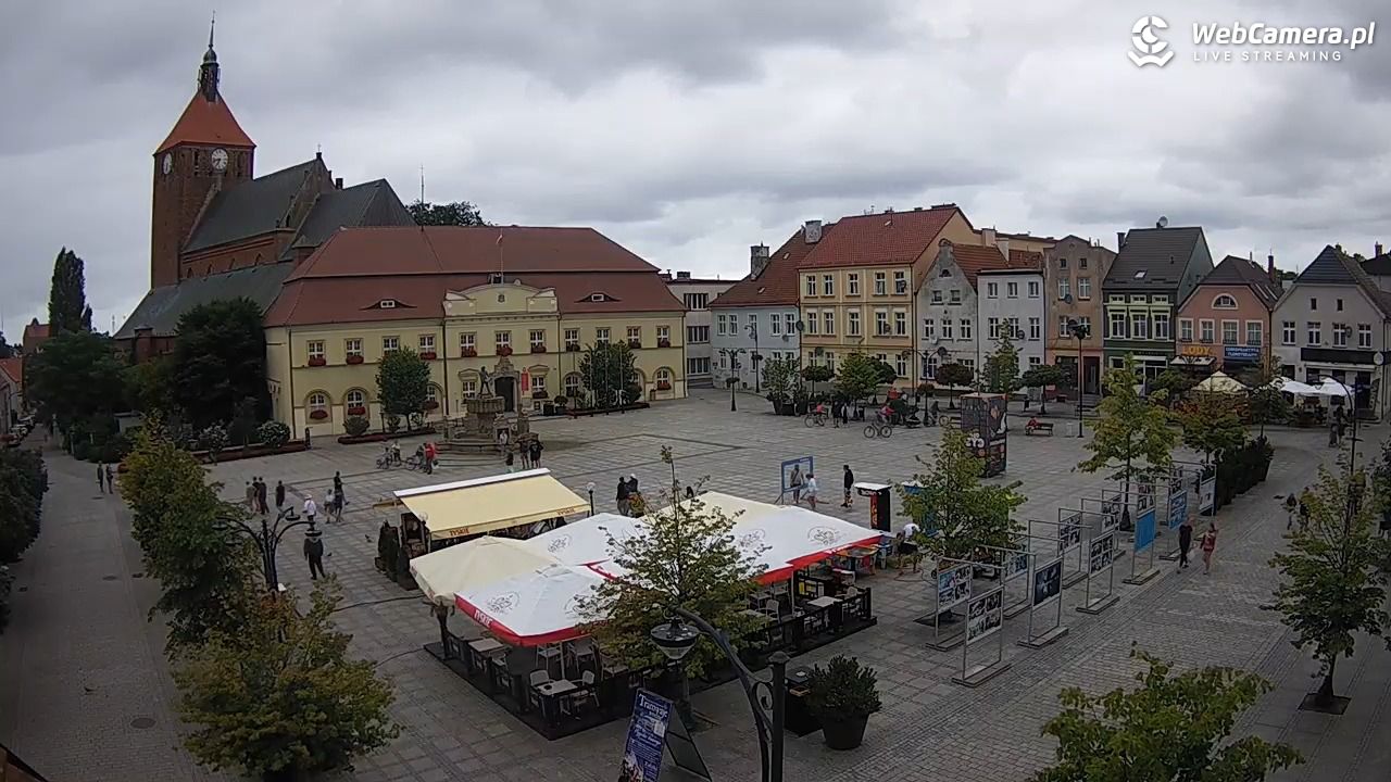 DARŁOWO - widok na Rynek - 07 sierpień 2026, 12:36
