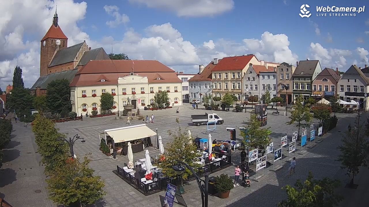 DARŁOWO - widok na Rynek - 11 sierpień 2026, 10:35