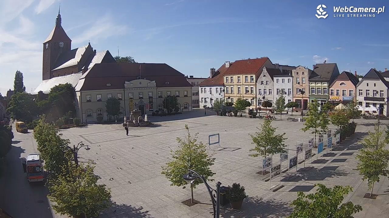 DARŁOWO - widok na Rynek - 24 czerwiec 2026, 17:35