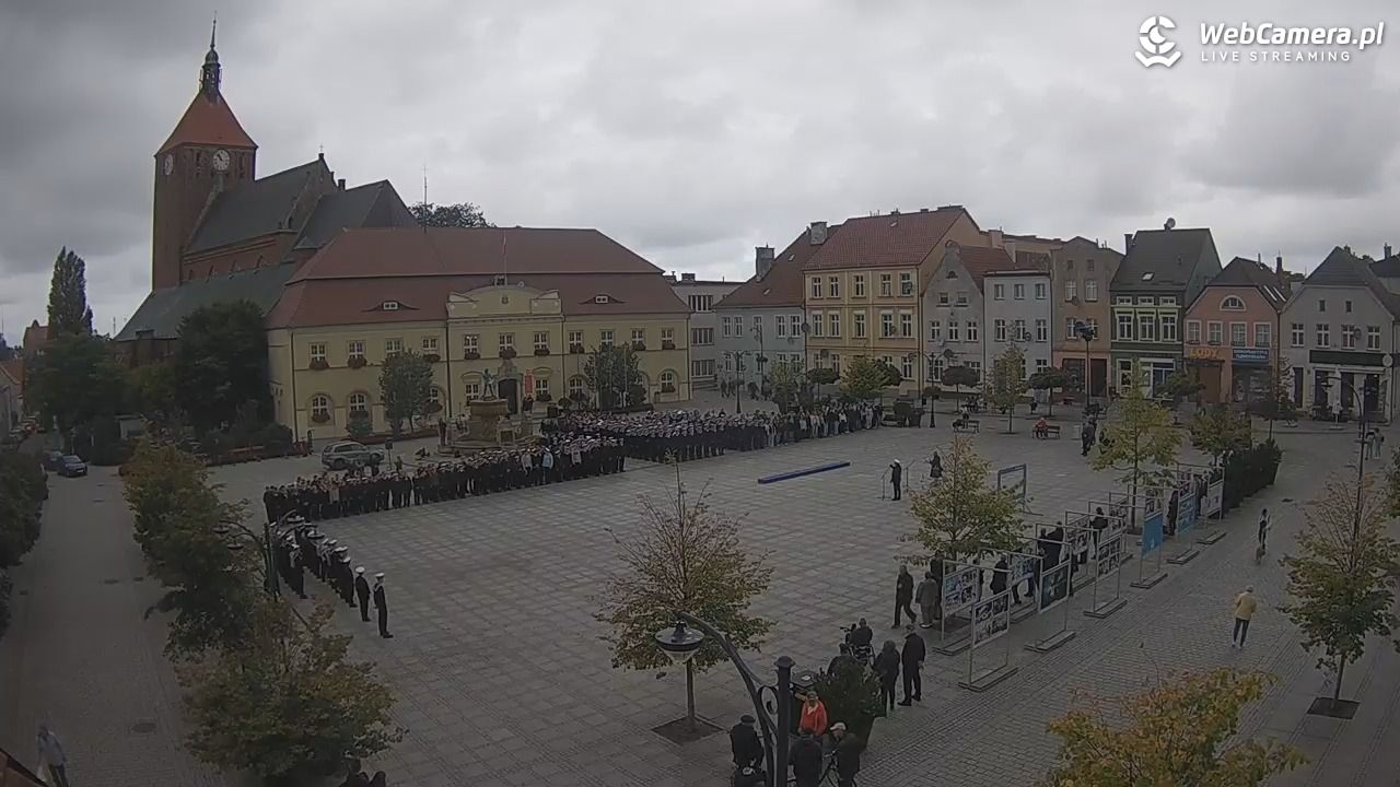 DARŁOWO - widok na Rynek - 25 wresień 2026, 11:32
