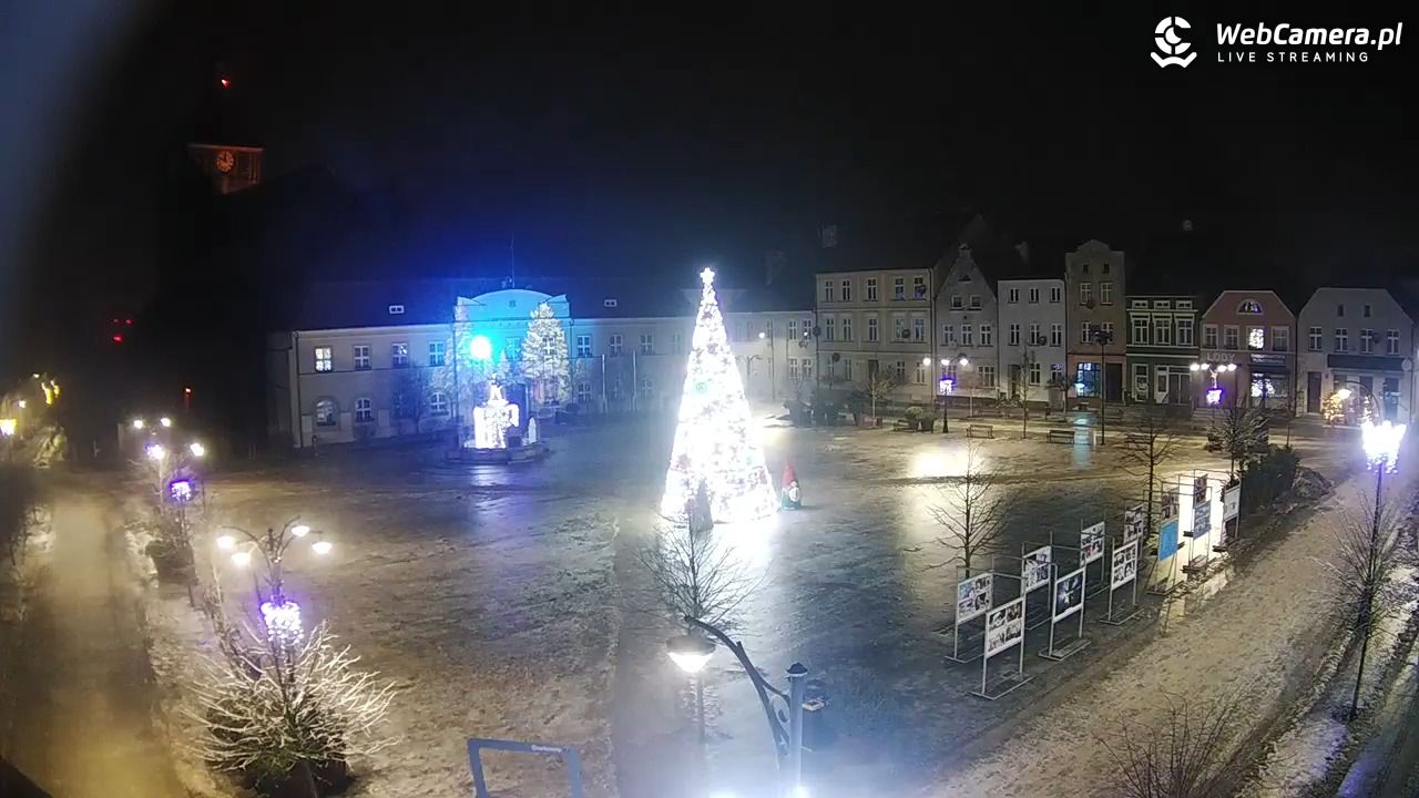 DARŁOWO - widok na Rynek - 07 luty 2026, 04:44