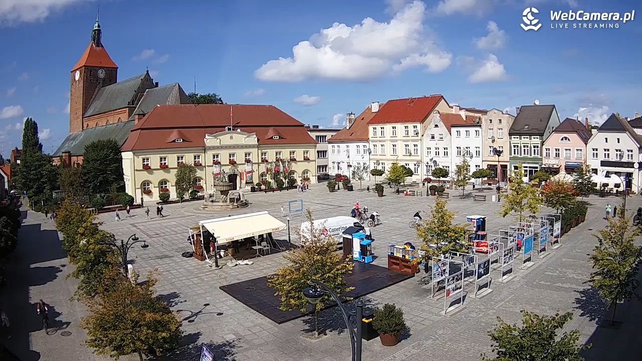 DARŁOWO - widok na Rynek - 26 sierpień 2025, 13:04