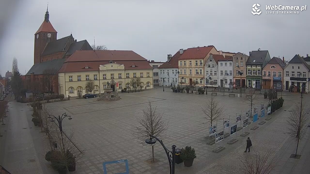 DARŁOWO - widok na Rynek - 16 marzec 2026, 06:53