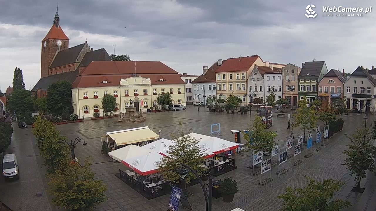 DARŁOWO - widok na Rynek - 10 sierpień 2026, 09:28