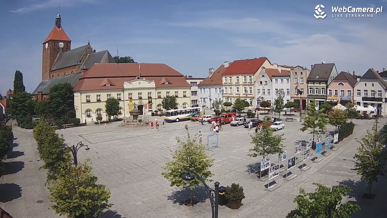 DARŁOWO - widok na Rynek - 28 czerwiec 2026, 12:07