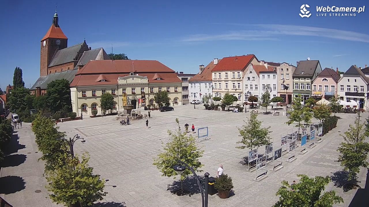 DARŁOWO - widok na Rynek - 23 czerwiec 2026, 13:04