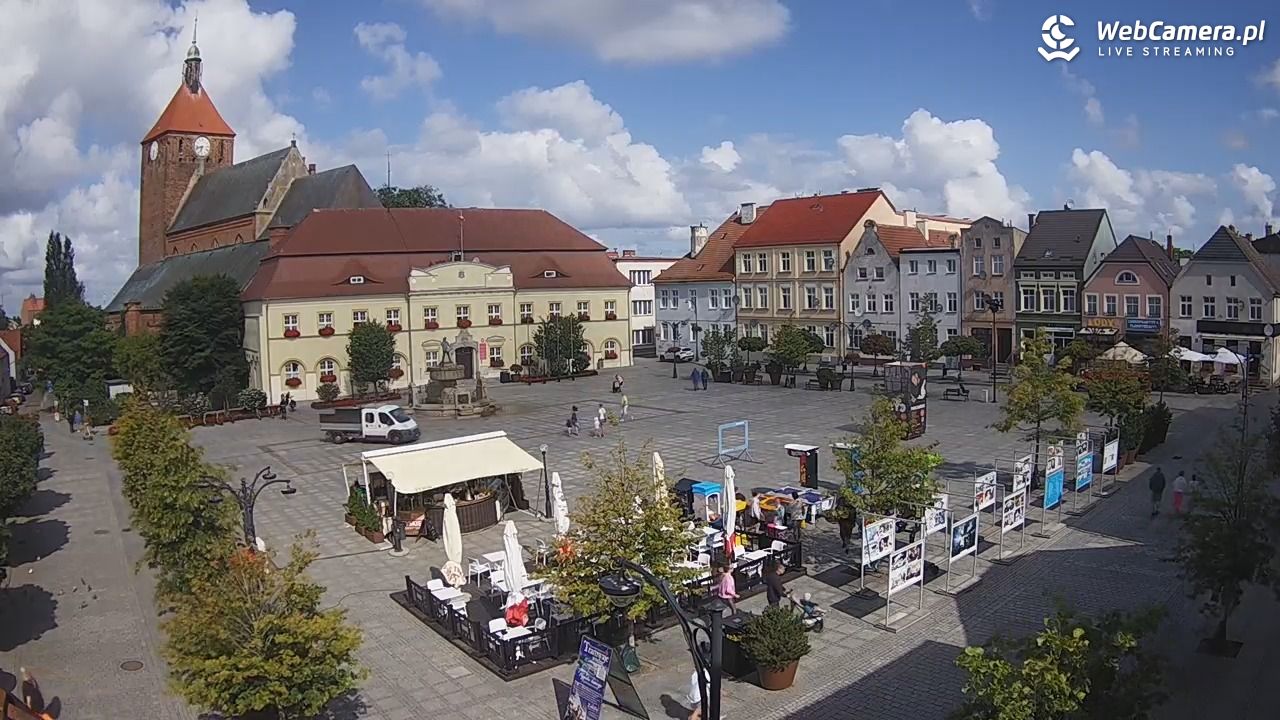 DARŁOWO - widok na Rynek - 11 sierpień 2026, 10:35