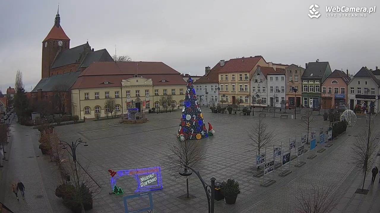 DARŁOWO - widok na Rynek - 27 grudzień 2025, 11:17
