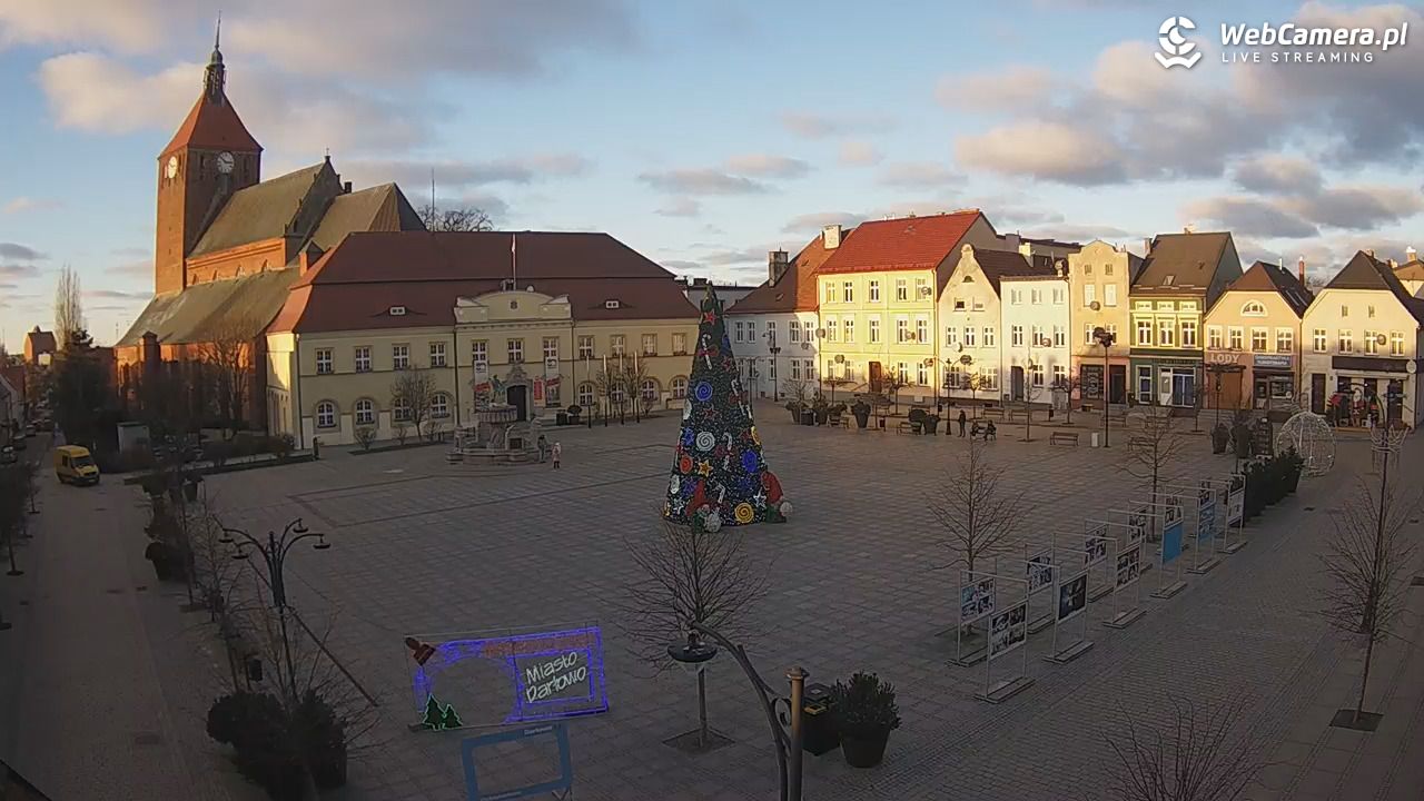 DARŁOWO - widok na Rynek - 28 grudzień 2025, 14:47