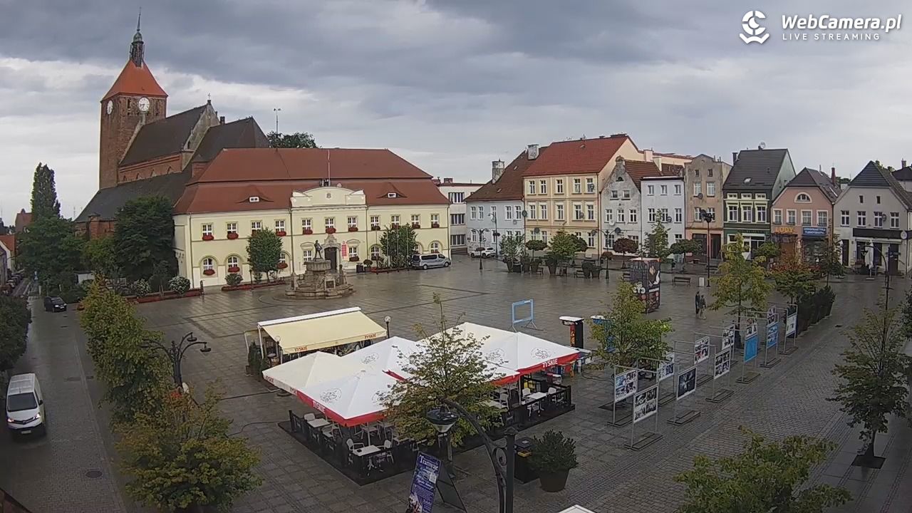DARŁOWO - widok na Rynek - 10 sierpień 2026, 09:28