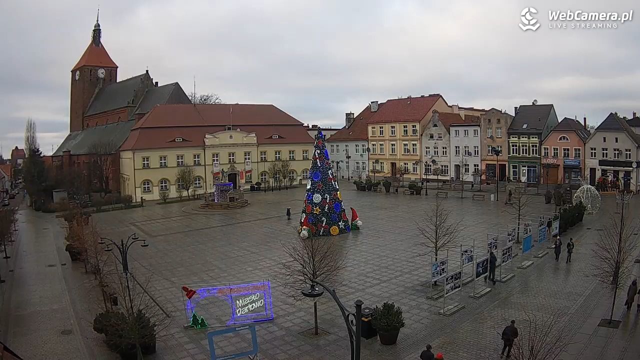 DARŁOWO - widok na Rynek - 26 grudzień 2025, 14:14