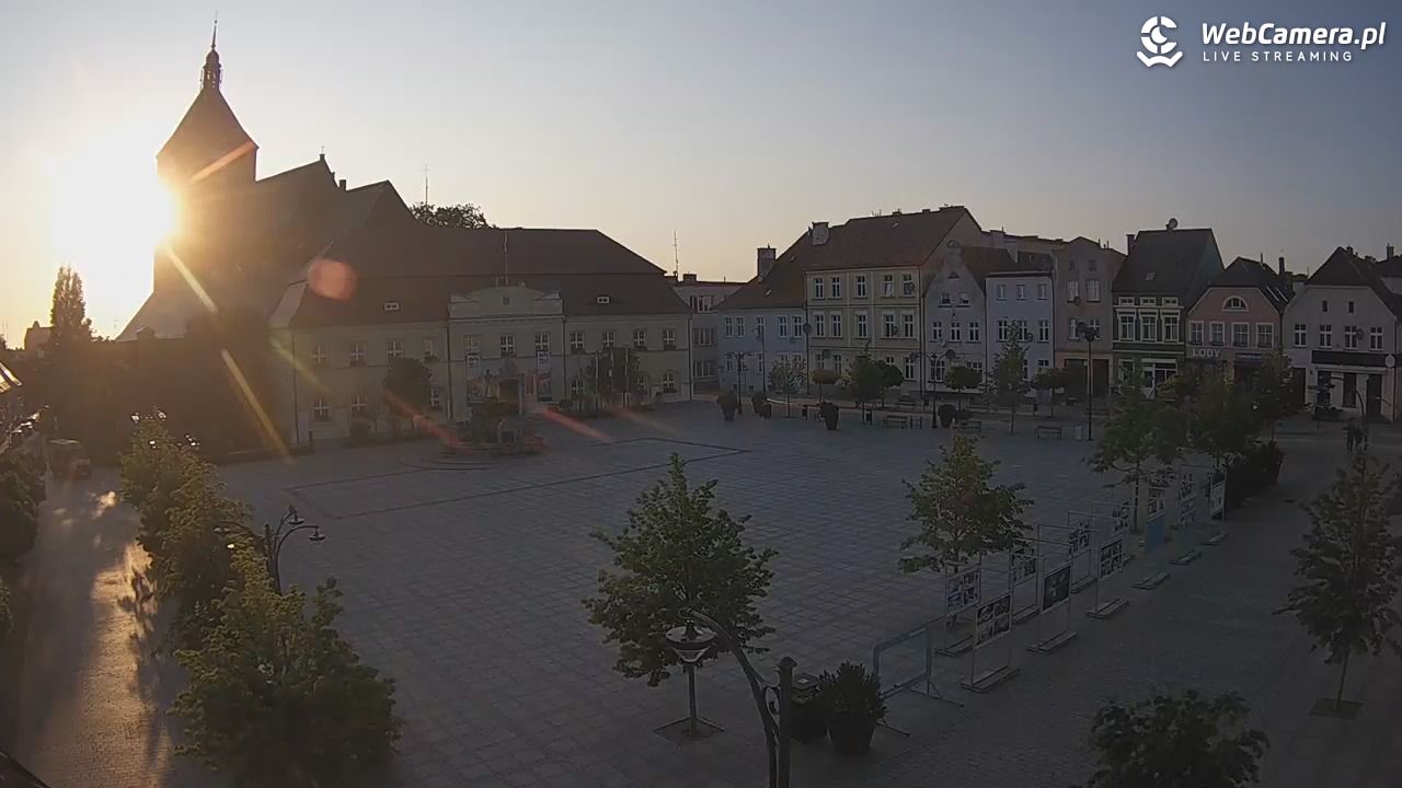 DARŁOWO - widok na Rynek - 11 czerwiec 2025, 20:16