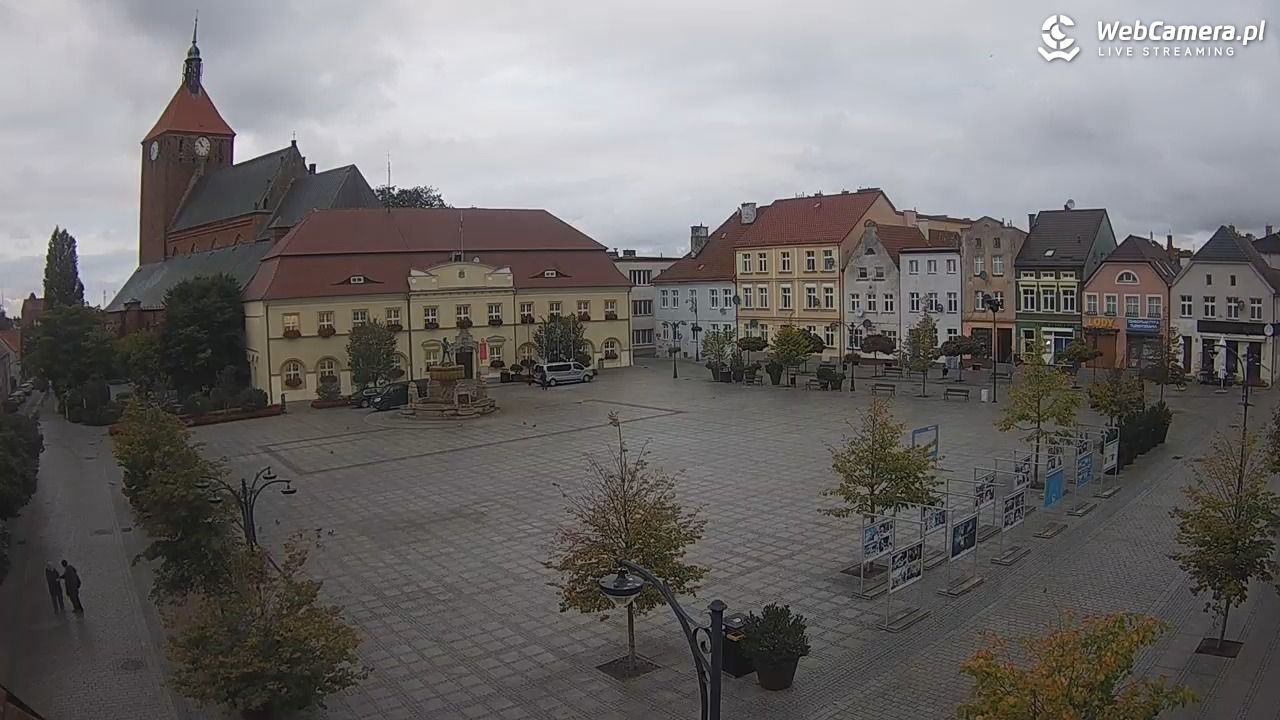 DARŁOWO - widok na Rynek - 25 wresień 2026, 07:26