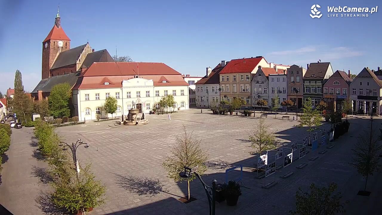 DARŁOWO - widok na Rynek - 09 maj 2026, 08:45