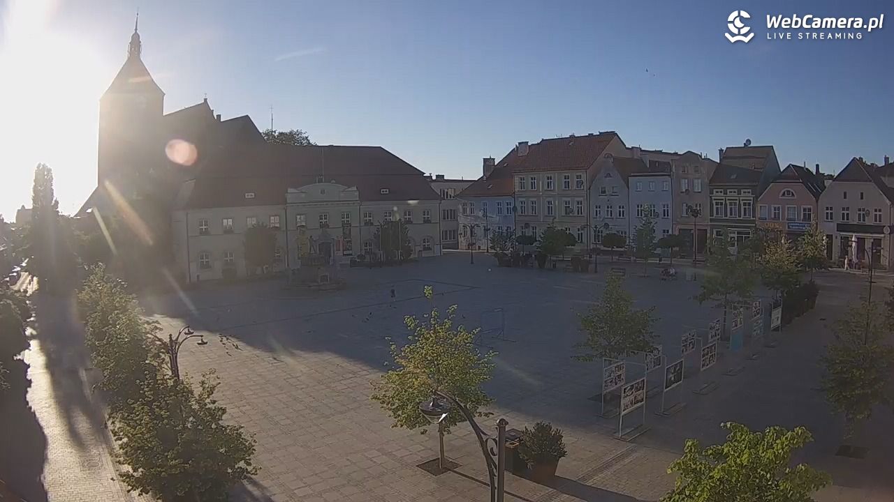 DARŁOWO - widok na Rynek - 23 czerwiec 2026, 19:49